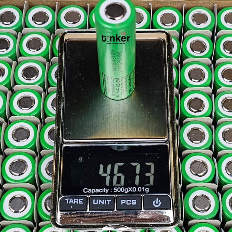 100PCS LG MJ1 18650 3500mAh 10A Battery