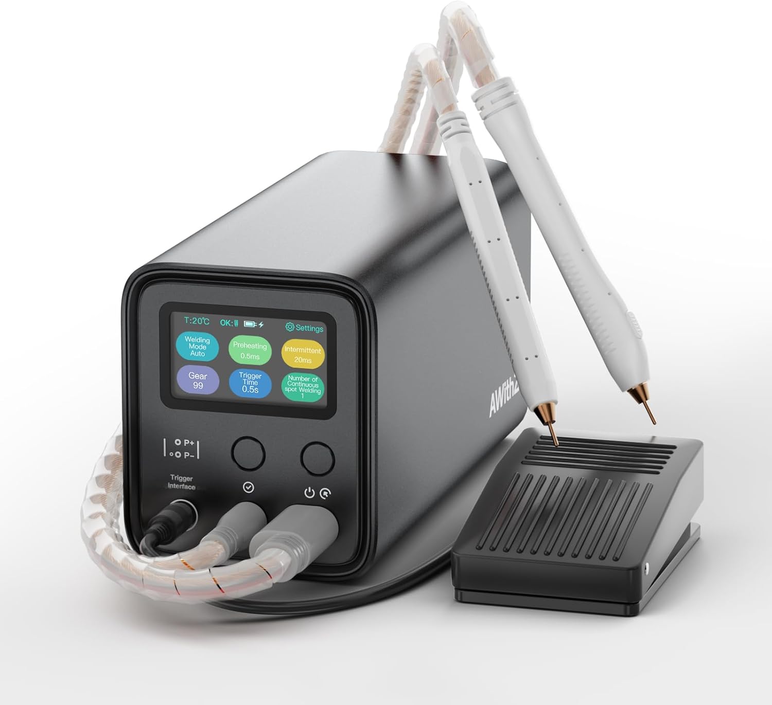 "PROFESSIONAL Welding Kit" Capacitor Battery Spot Welder 10.5KW Spot Welder, 3-in-1 Auto & Manual & Foot Pedal