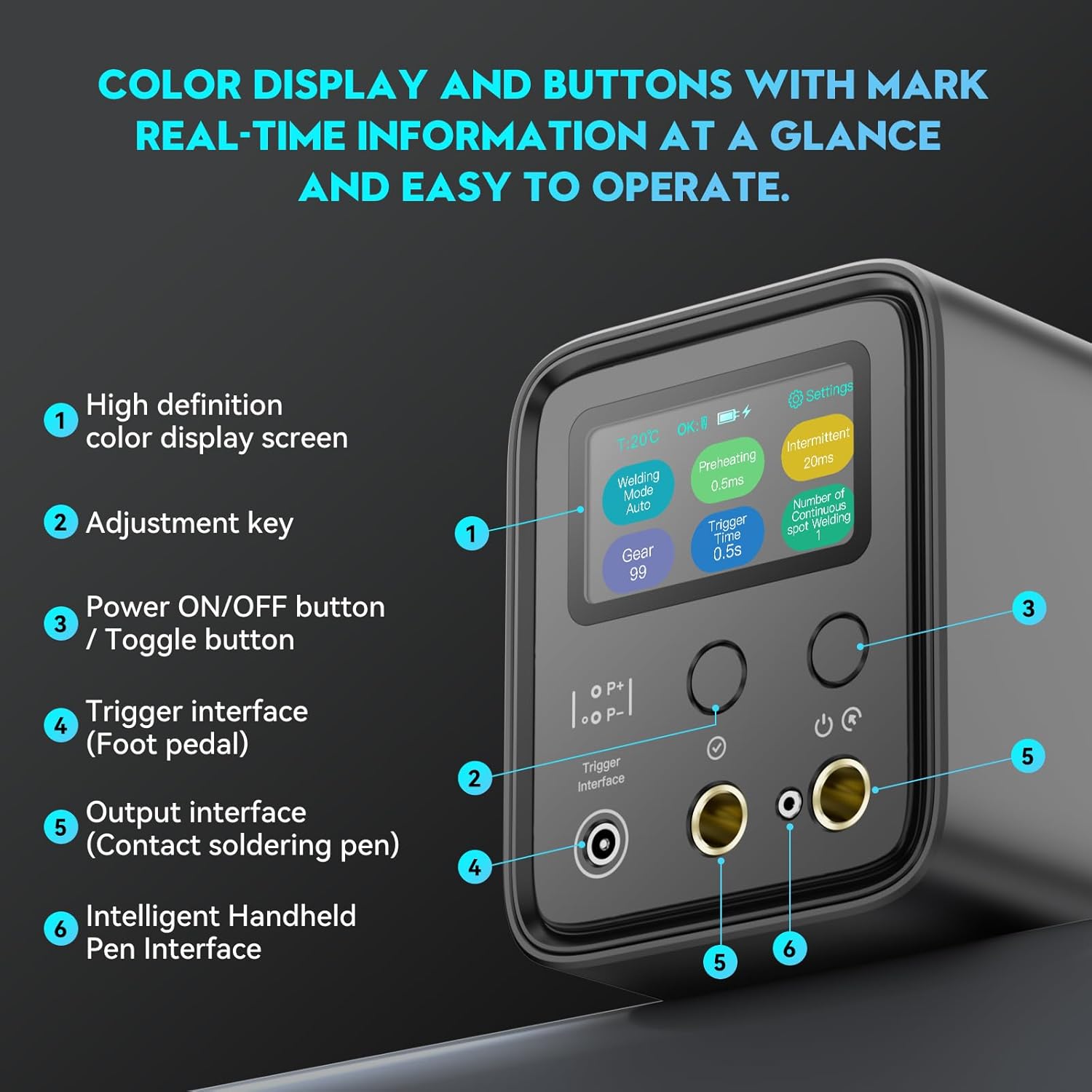 "PROFESSIONAL Welding Kit" Capacitor Battery Spot Welder 10.5KW Spot Welder, 3-in-1 Auto & Manual & Foot Pedal