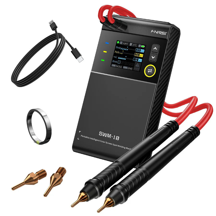 "ESSENTIAL Welding Kit" Portable Spot Welder OLED Screen 5000mAh Lipo Battery