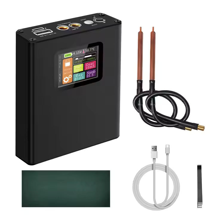 "ENTRY Welding Kit"Portable Spot Welder OLED Screen 5000mAh Lipo Battery