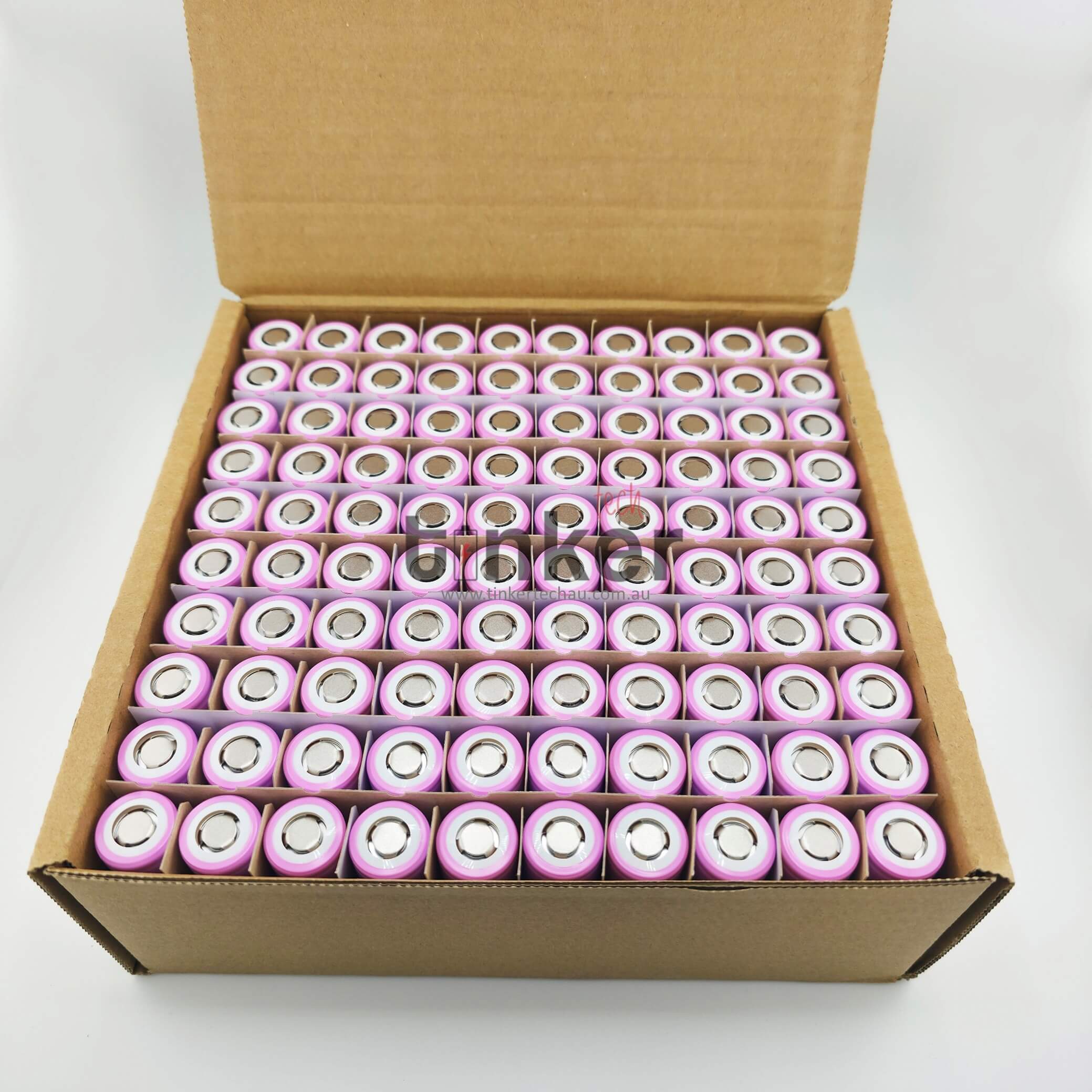 100PCS SAMSUNG INR 18650 30Q 3000mAh 15A Lion Flat Top " ORIGINAL SAMSUNG BOX "