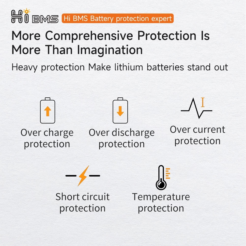 13S BMS 48V [10A - 250A] - TinkerTech AU BMS