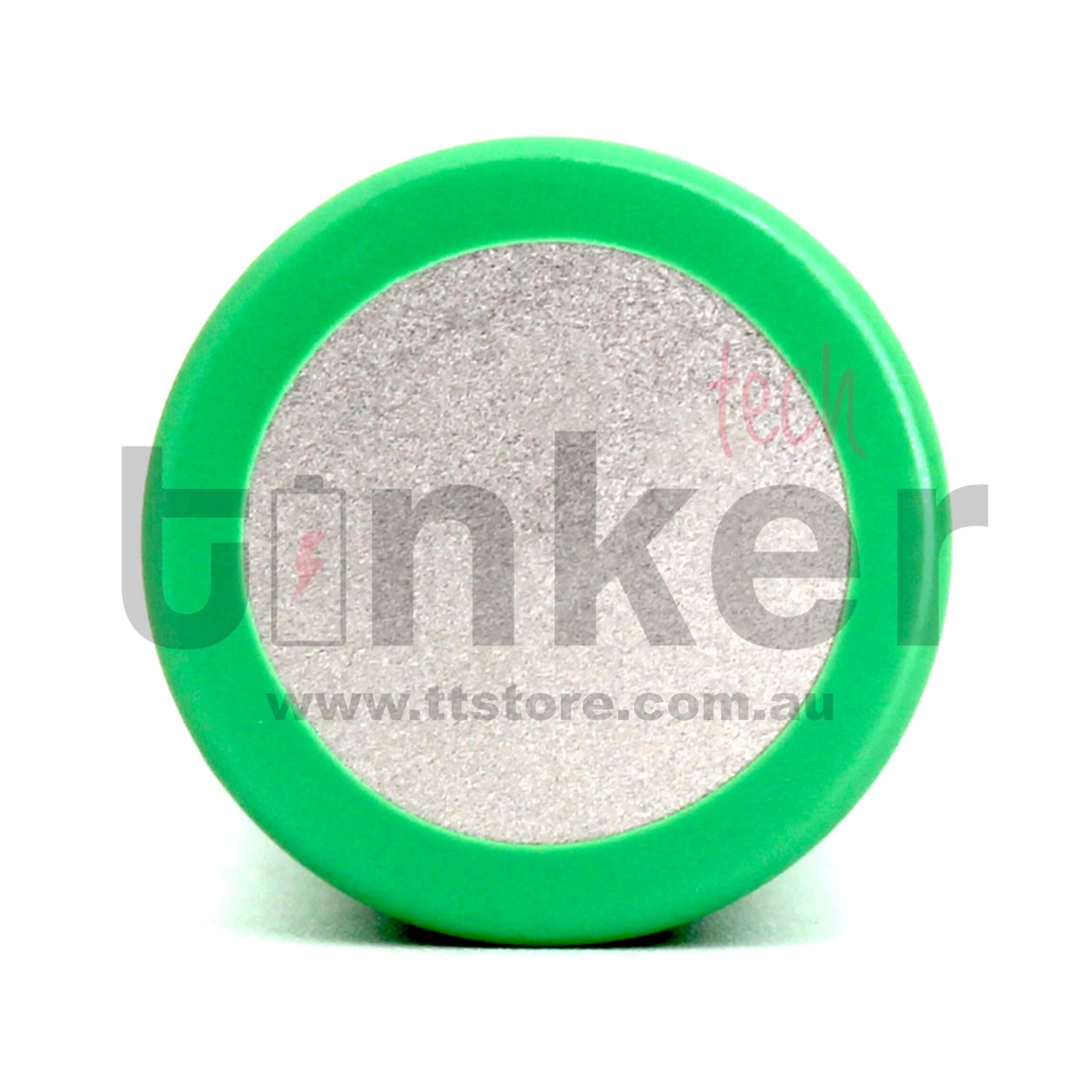 Samsung 25R 18650 2500mAh 20A Battery - TinkerTech AU Samsung 18650 Flat Top