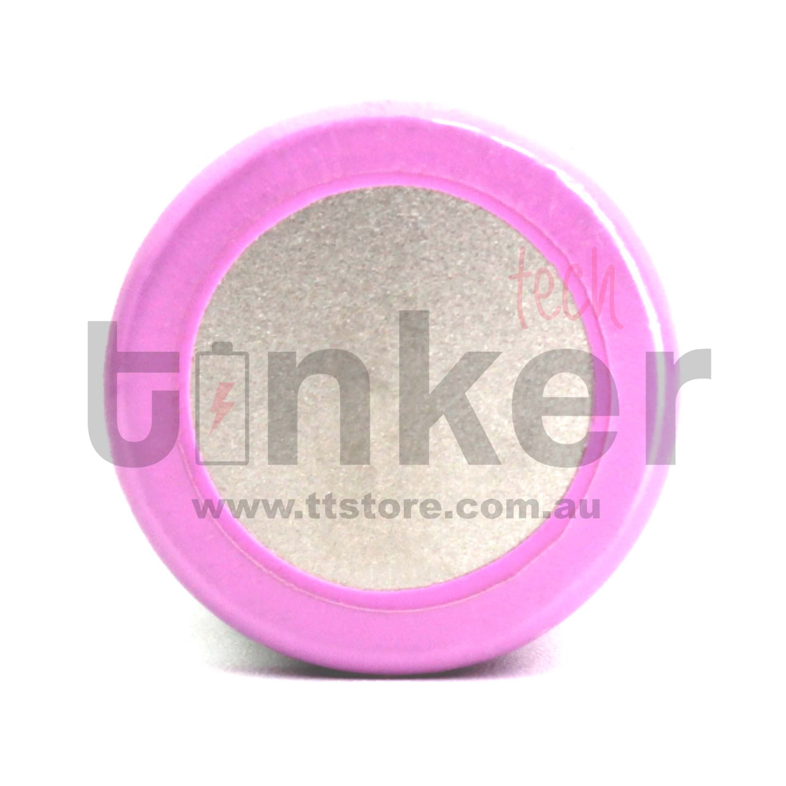 Samsung 35E 18650 3500mAh 10A Battery - Button Top - TinkerTech AU Samsung 18650 Button Top