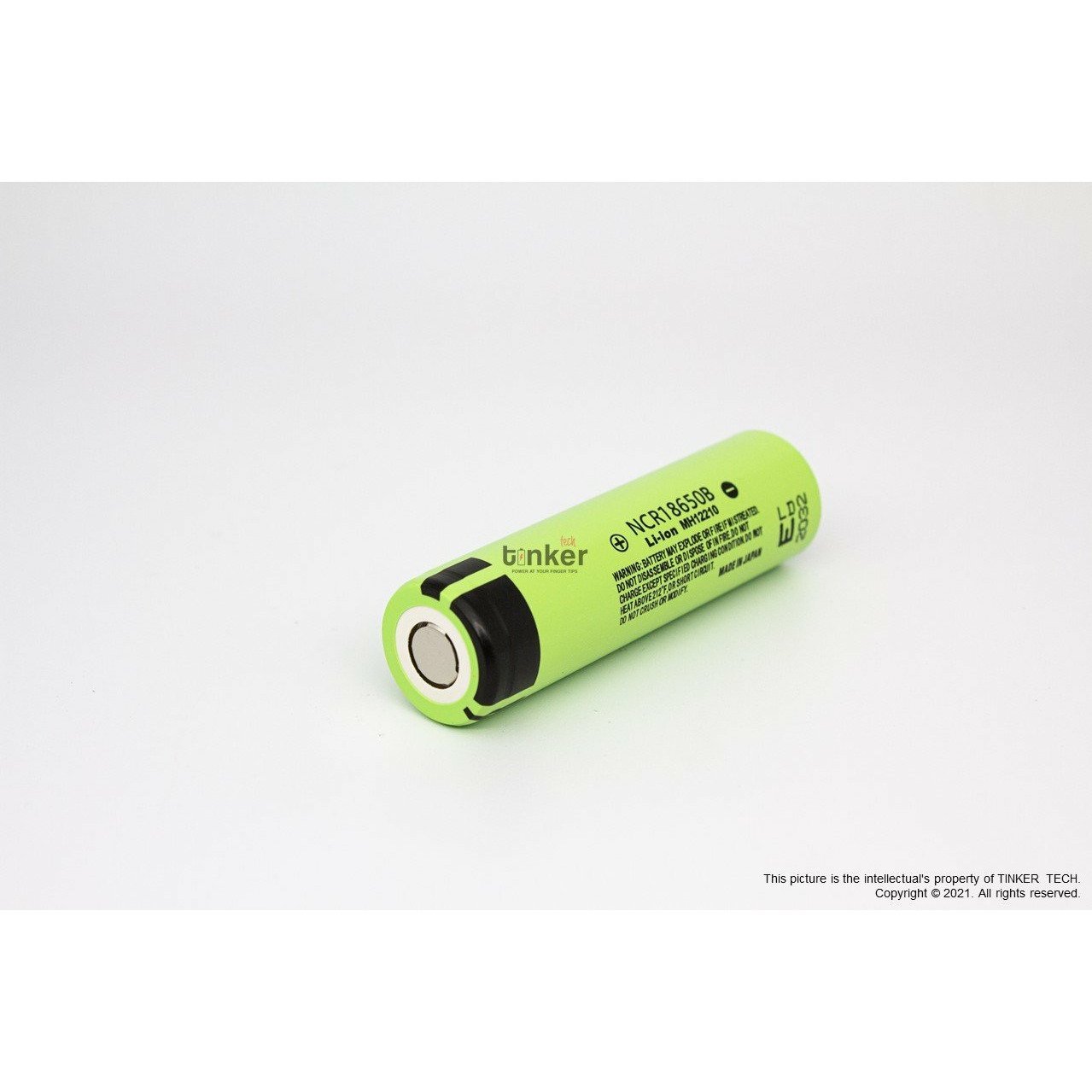 Panasonic NCR18650-B 3400mAh 10A Battery - TinkerTech AU Panasonic 18650 Flat Top