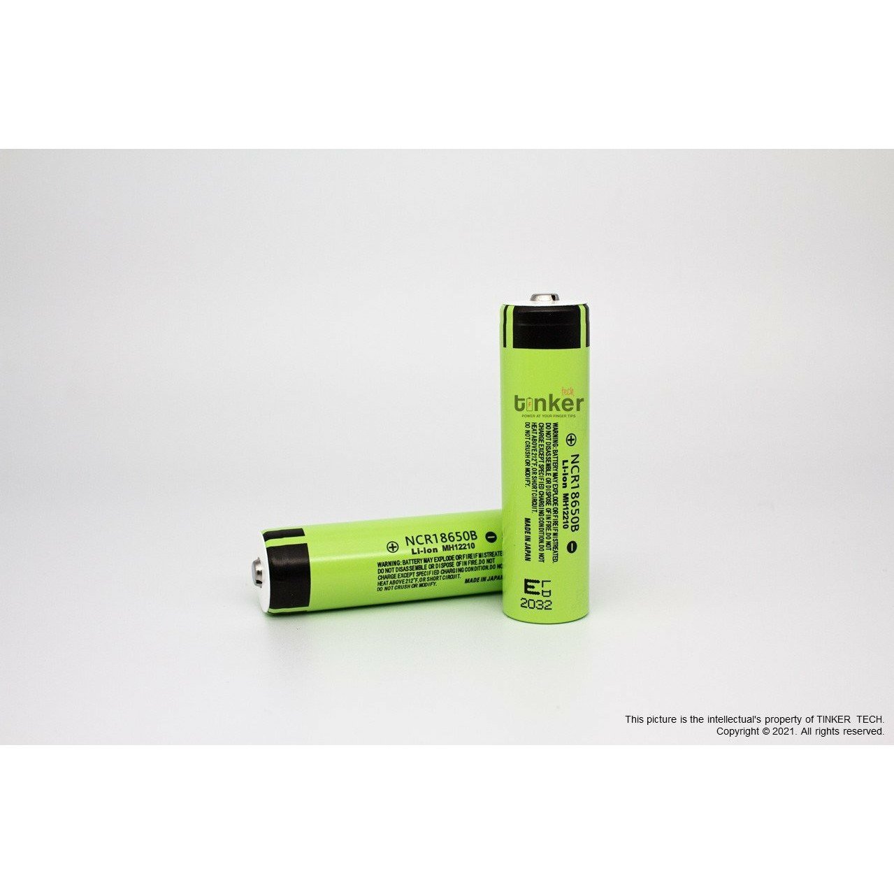 Panasonic NCR18650-B 3400mAh 10A Battery - Button Top - TinkerTech AU Panasonic 18650 Button Top