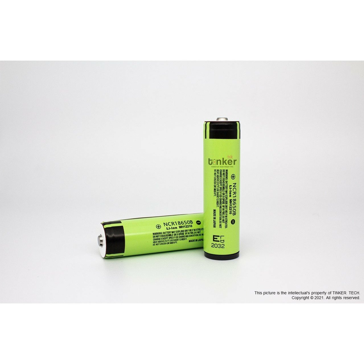 Panasonic NCR18650-B 3400mAh 10A Battery - Protected Button Top - TinkerTech AU Panasonic 18650 Protected