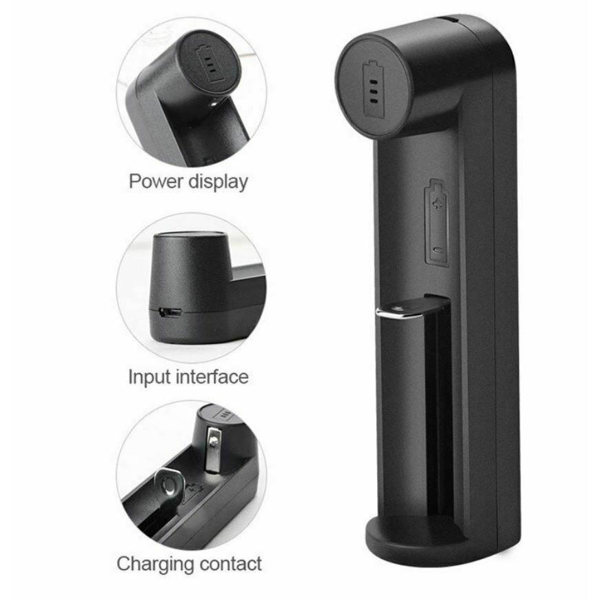 PUJIMAX UNIVERSAL USB 1 Slots Battery Charger - TinkerTech AU TinkerTech AU