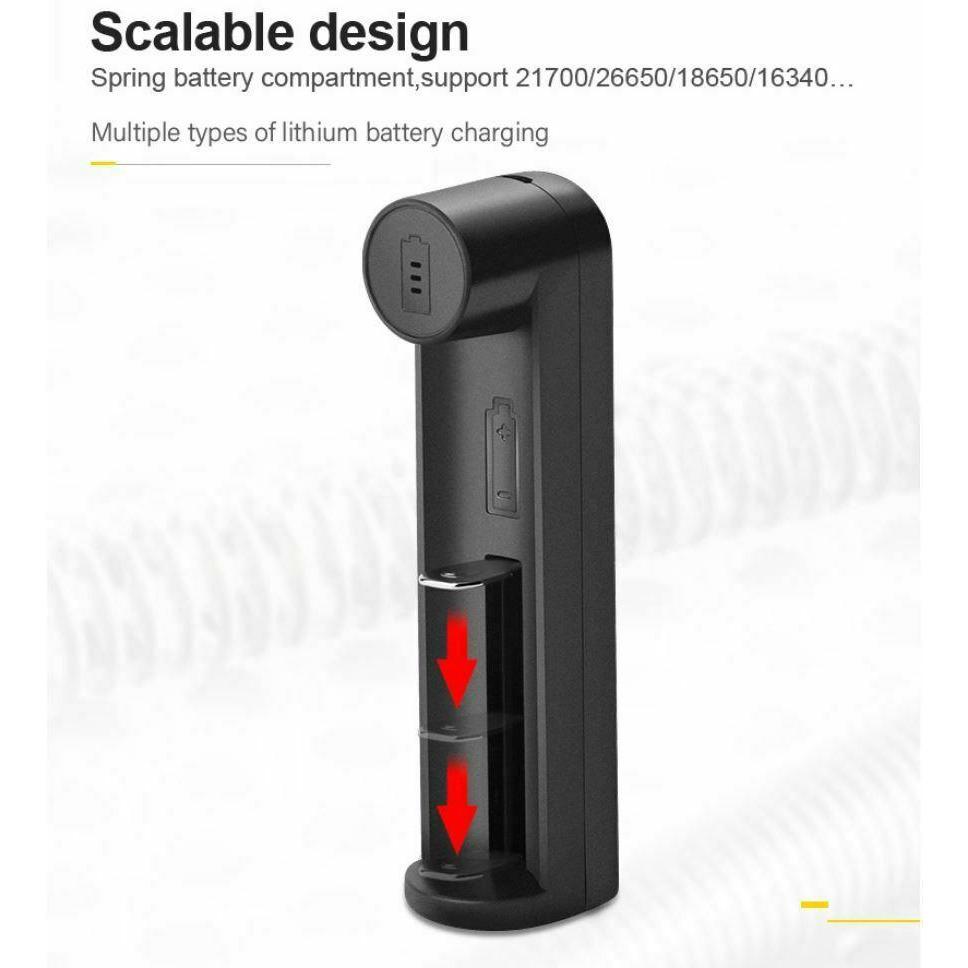 PUJIMAX UNIVERSAL USB 1 Slots Battery Charger - TinkerTech AU TinkerTech AU