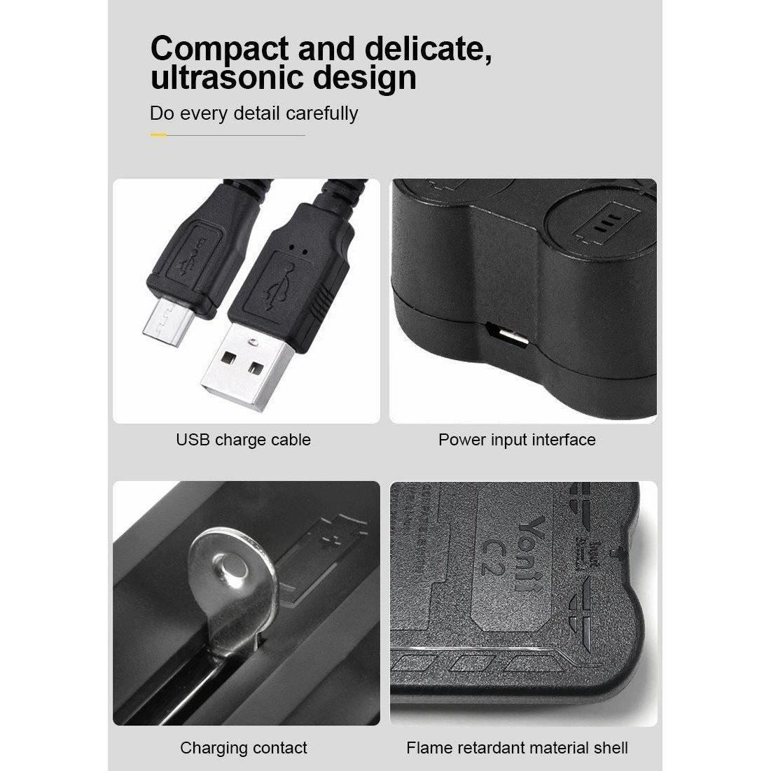 PUJIMAX UNIVERSAL USB 2 Slots Battery Charger - TinkerTech AU TinkerTech AU