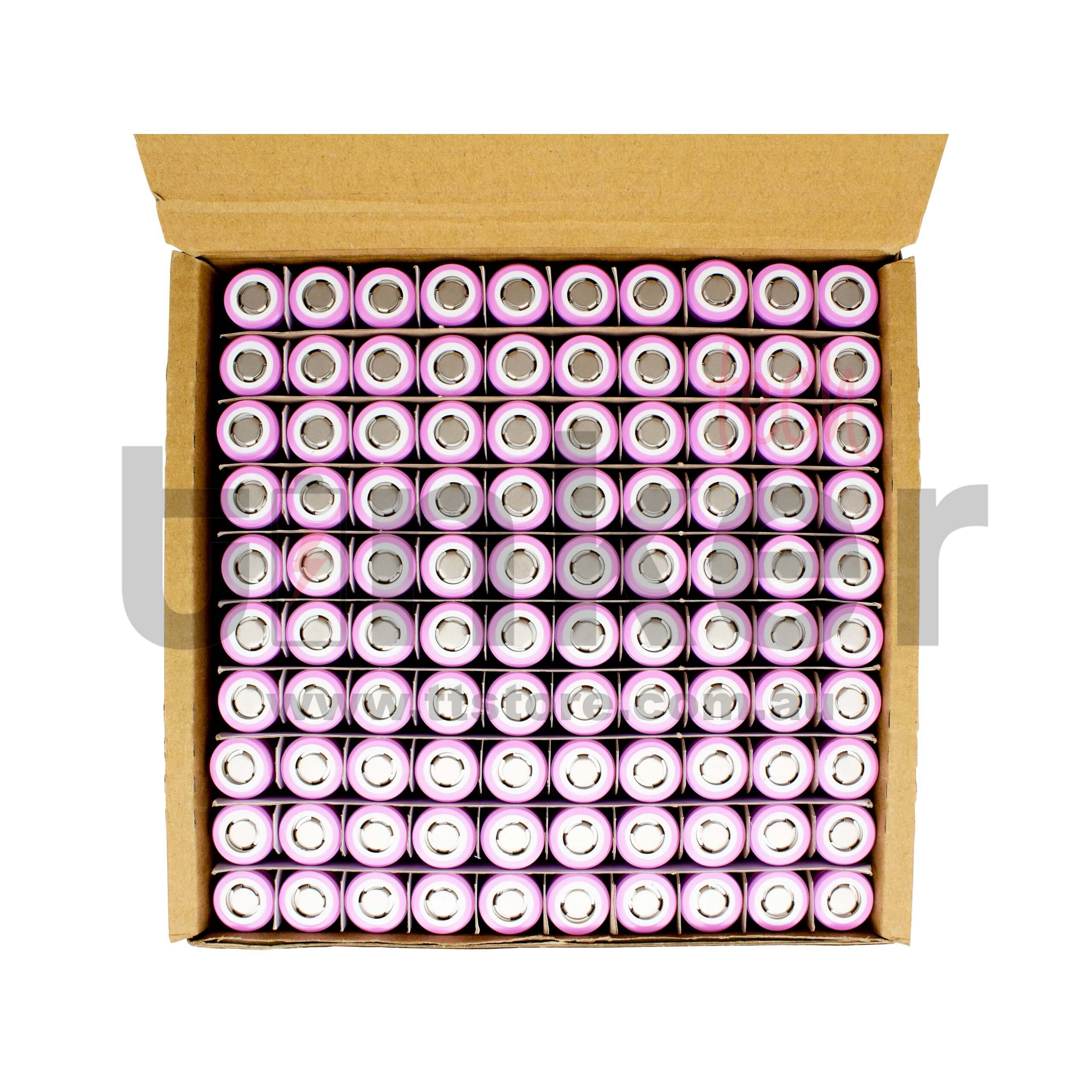 Samsung 35E 18650 3500mAh 10A Battery - TinkerTech AU Samsung 18650 Flat Top