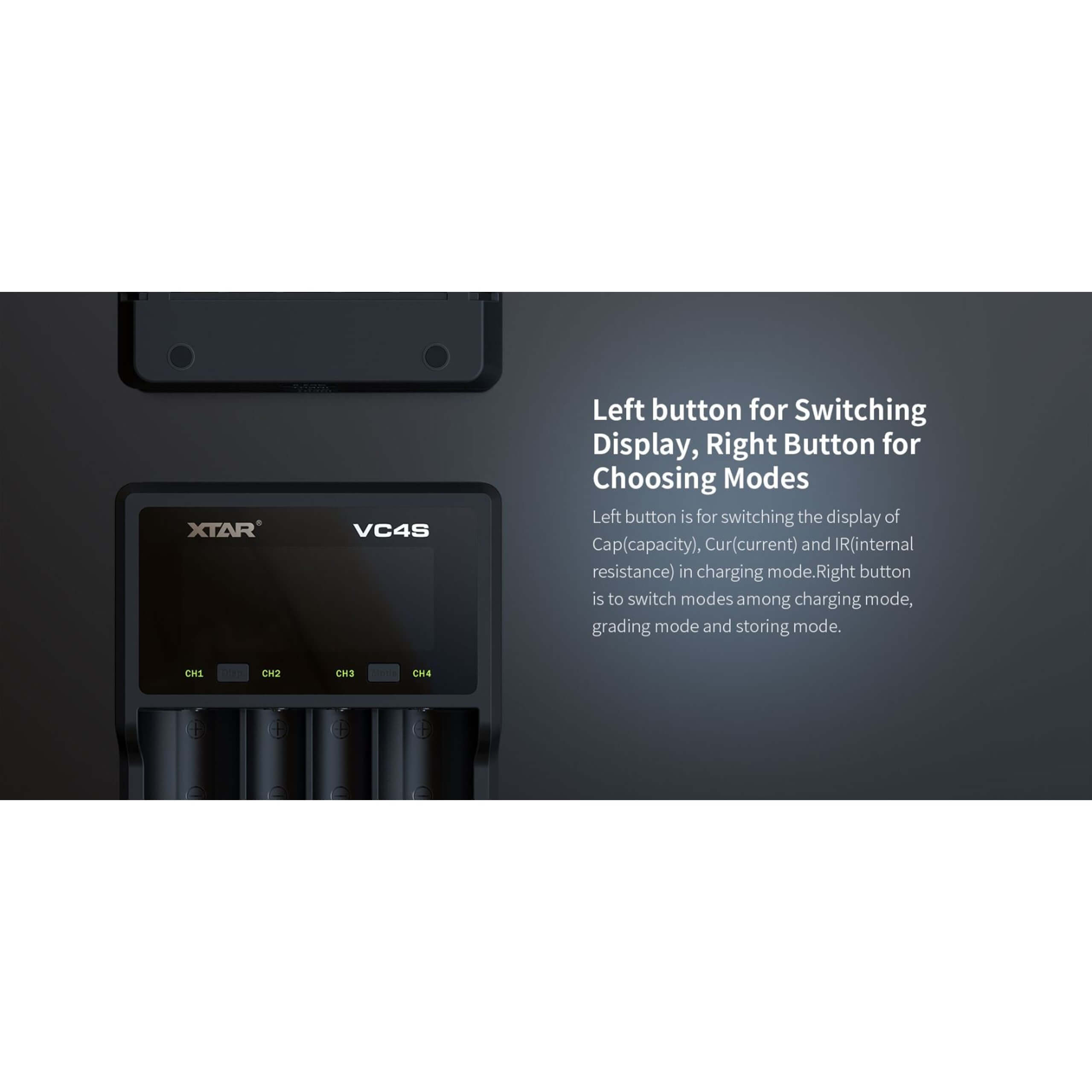 XTAR VC4S Charger - TinkerTech AU XTAR