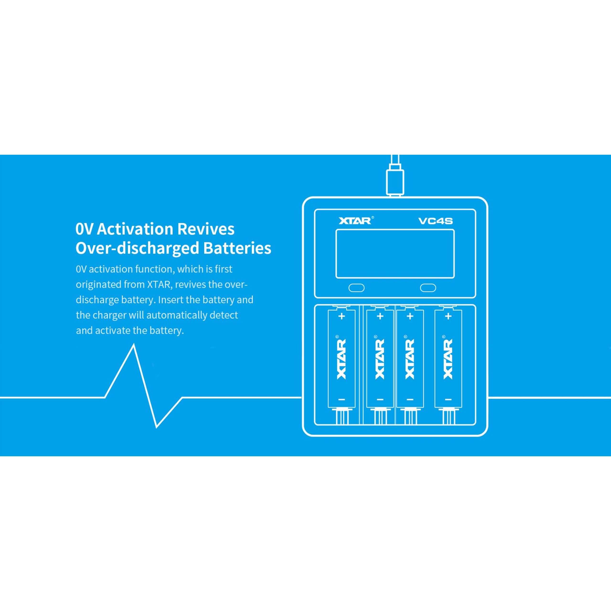 XTAR VC4S Charger - TinkerTech AU XTAR
